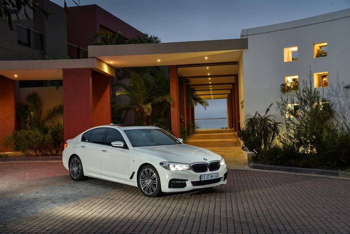 White 2017 BMW 530d Sedan M Sport