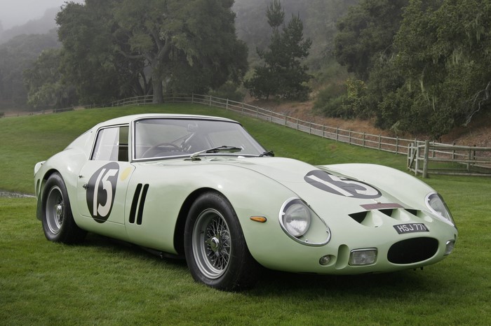 1962 Ferrari 250 GTO Scaglietti on a grassy field