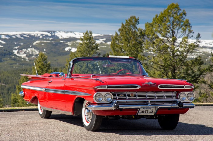 4K 1959 Chevrolet Impala Convertible