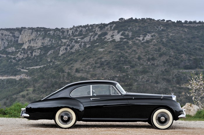 Black 1953-55 R-Type Continental Sports Saloon by Mulliner AT Bentley