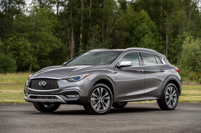 2017 Infiniti QX30 2.0t AWD Grey Metallic