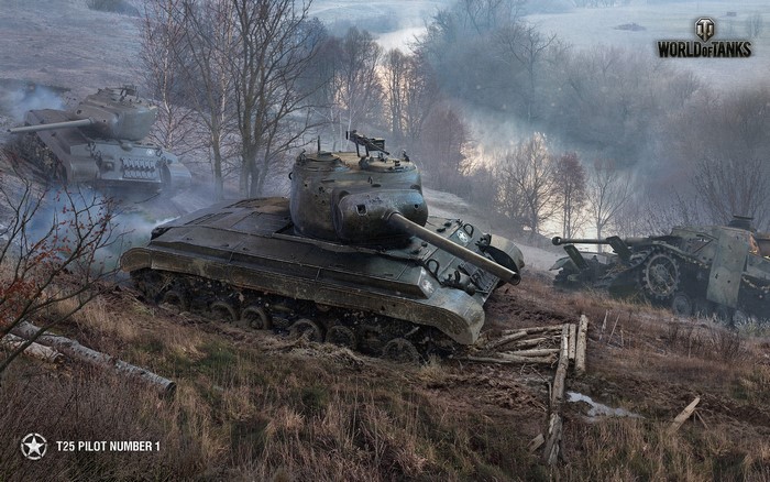 T25 Pilot Number 1 Tank from World of Tanks