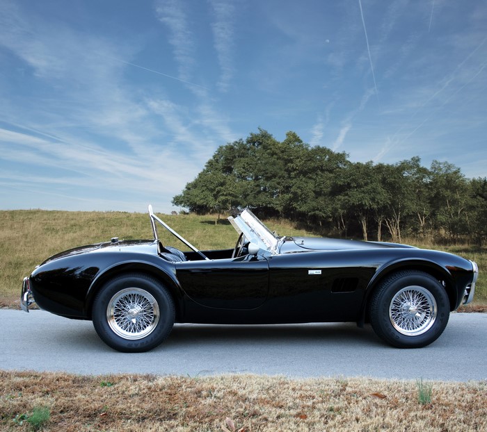 Black 1965 Shelby Cobra 289 Cabriolet
