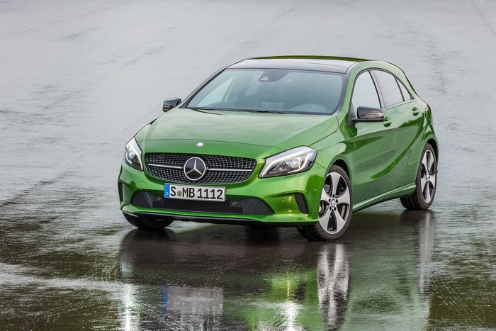 Green 2015 Mercedes-Benz A 250 Sport W176