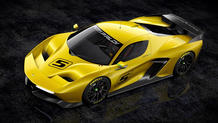 4K 2017 Fittipaldi EF7 Vision Gran Turismo by Pininfarina