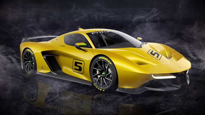 4K 2017 Fittipaldi EF7 Vision Gran Turismo by Pininfarina