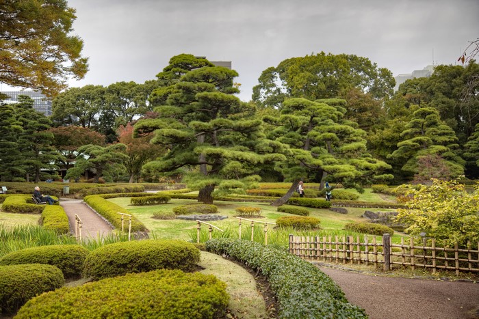 4K Tokyo Japan Imperial Palace East Gardens