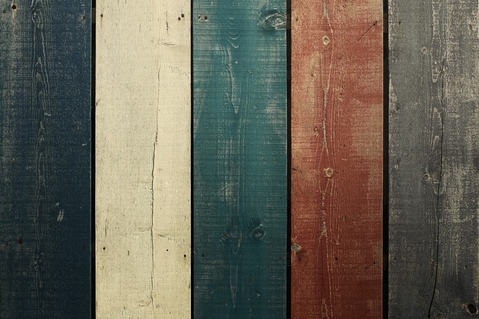 Multicolor wood planks texture