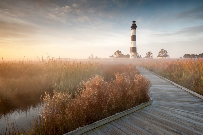 Bodie Island Lighthouse, North Carolina, USA