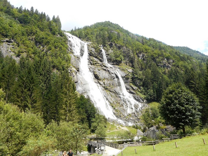 Nardis Waterfalls in Trentino, Italy