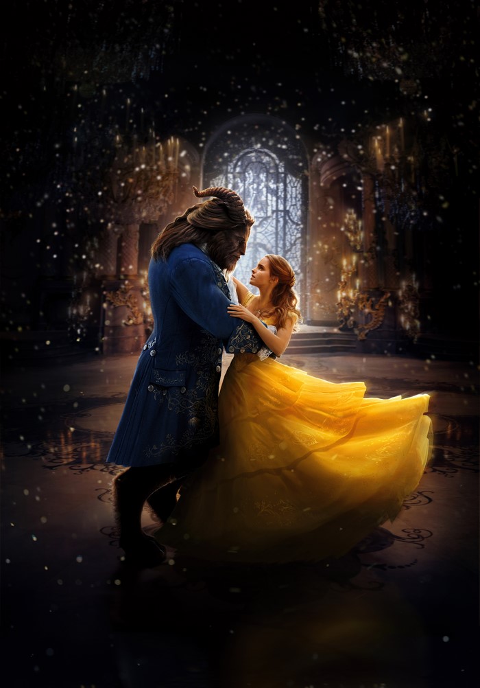 Beauty and the Beast 2017: Belle and the Beast Dancing