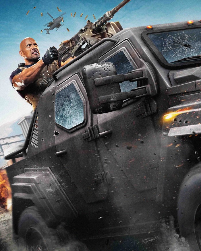 Dwayne Johnson in Fast & Furious 8