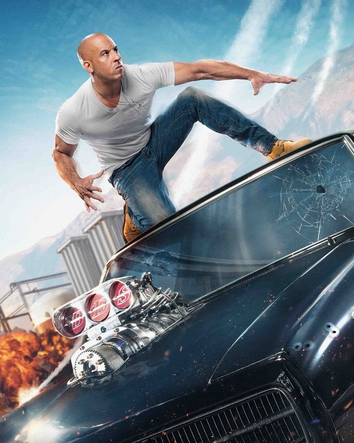Vin Diesel from Fast & Furious 8