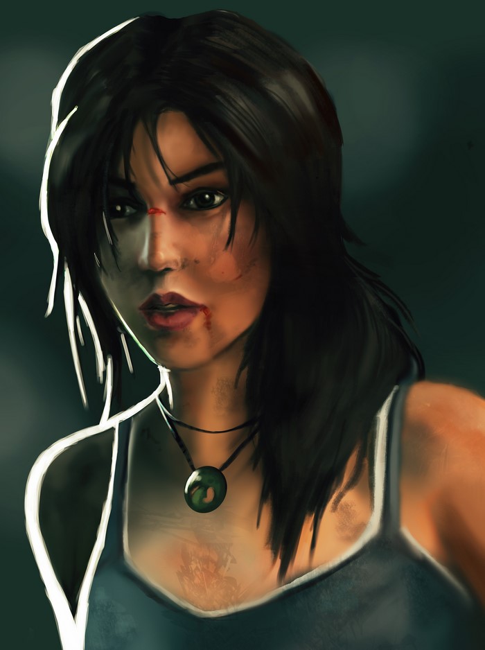 Lara Croft from Tomb Raider 2013