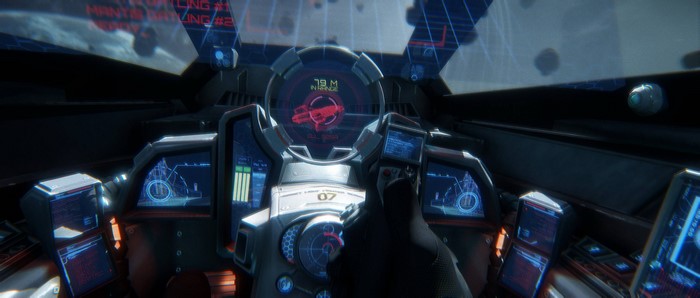 Star Citizen cockpit view