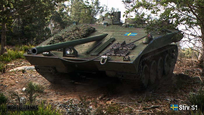 Strv S1 from World of Tanks