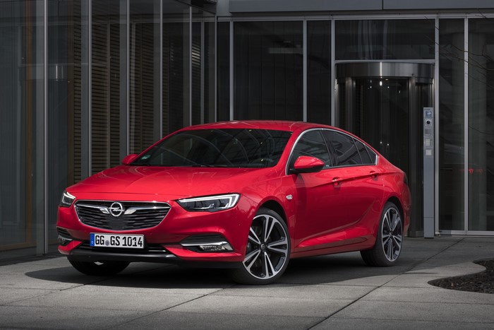 4K Red Opel Car