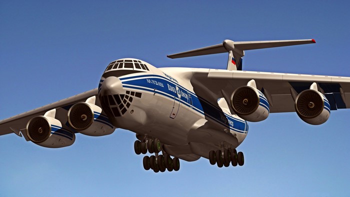 4K Ilyushin Il-76 Airplane