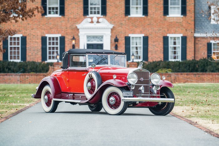 1930 Cadillac V16 452 Convertible Coupe by Fleetwood