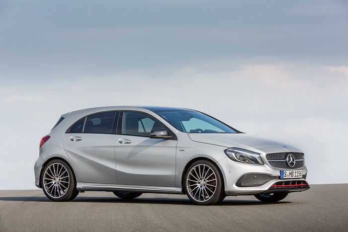 Silver 2015 Mercedes-Benz A 45 AMG 4MATIC W176