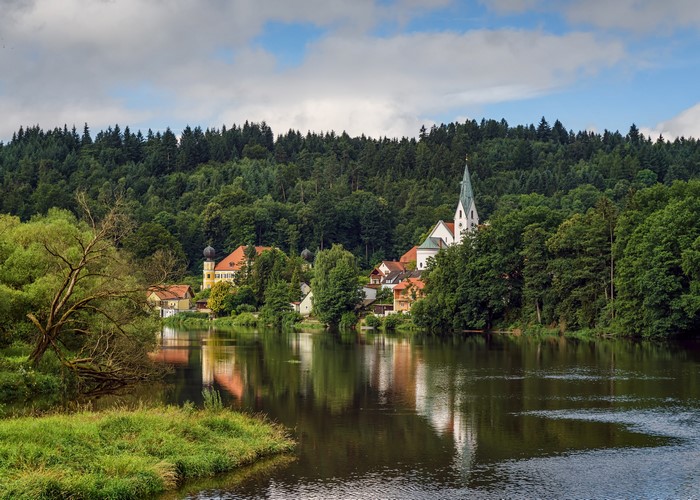 Ramspau, Germany: River, Forest, and Village