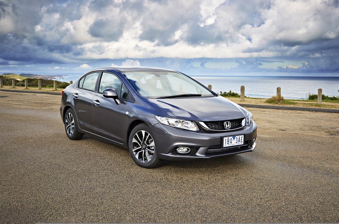 Grey 2014 Honda Civic Sedan