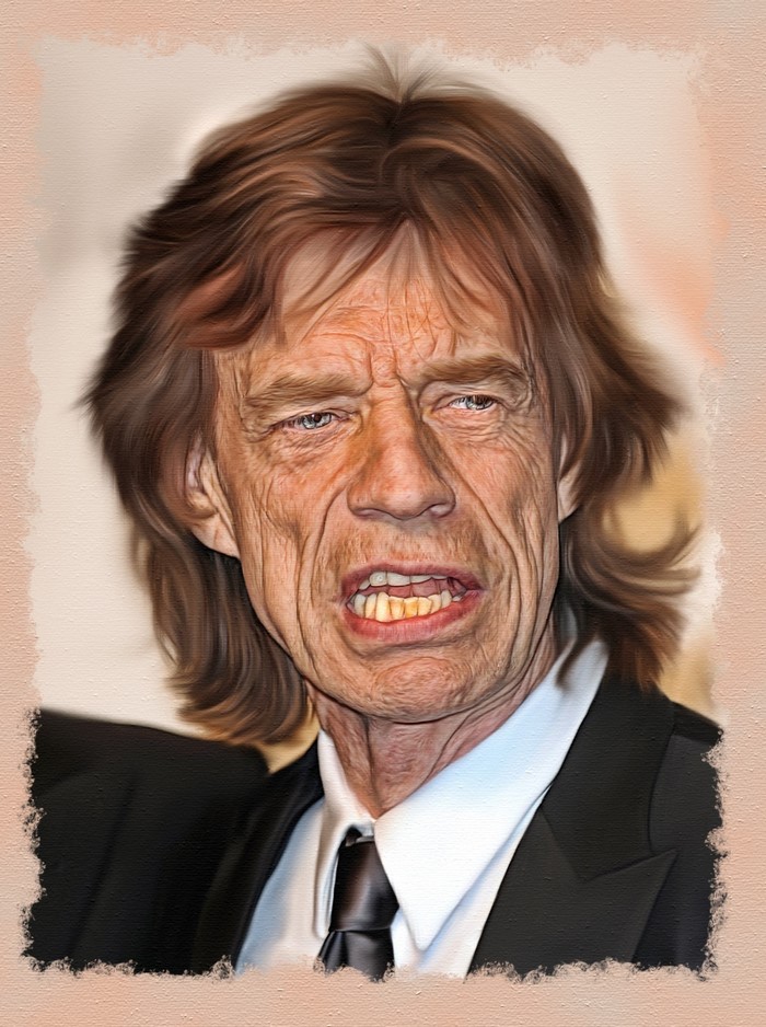 Mick Jagger from Rolling Stones