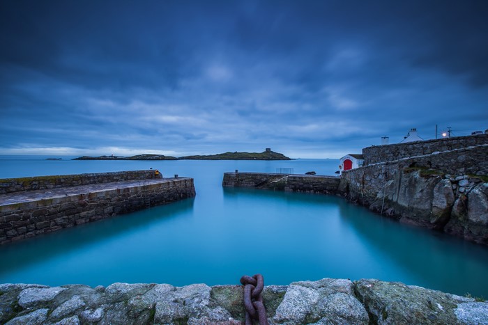 Colimore Harbour Ireland Coast Evening