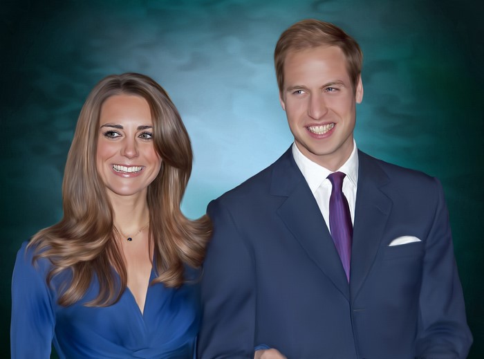 Catherine Middleton and Prince William