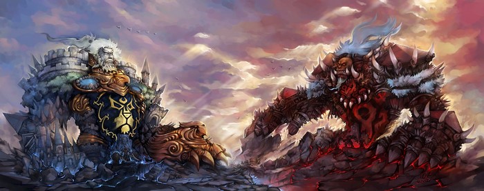 Stormprime and Orgtron from World of WarCraft