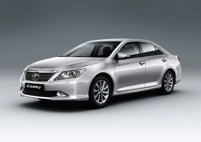 Silver Toyota Camry Sedan