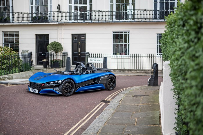 Blue Ariel Atom 3.5R Supercar on Tester Place