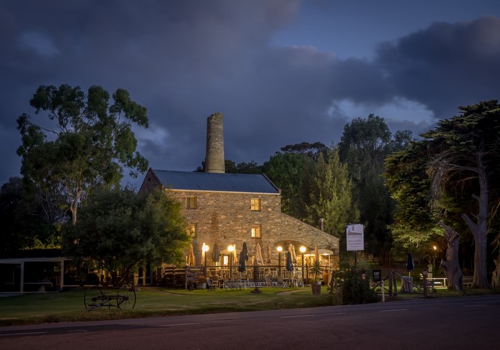 Leonards Mill Second Valley at night