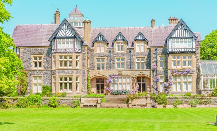 Bodnant Estate Conwy Valley Mansion, United Kingdom