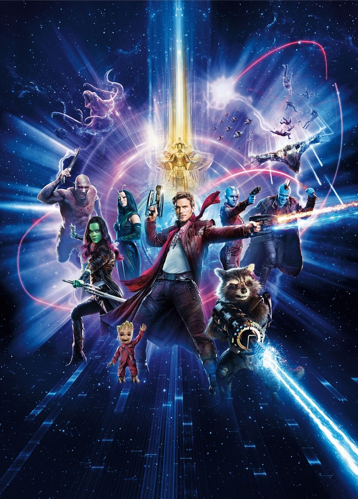 Guardians of the Galaxy Vol. 2 4K Group Action
