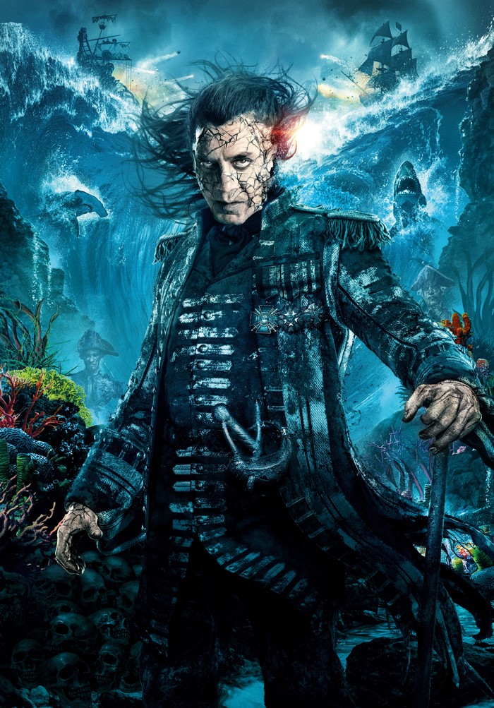 Captain Salazar from Pirates of the Caribbean: Dead Men Tell No Tales