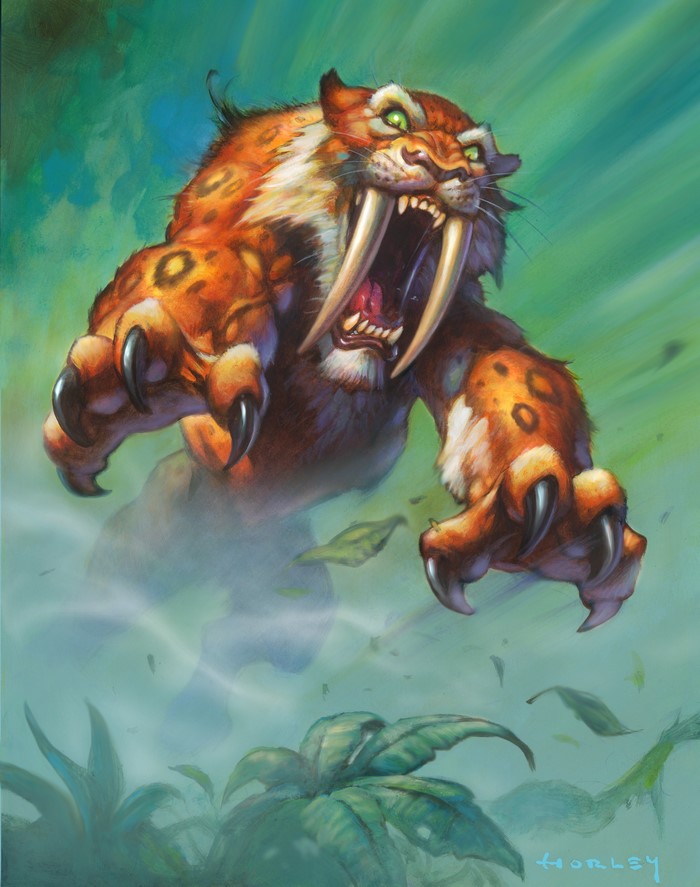 Sabretooth Stalker from Hearthstone: Heroes of Warcraft