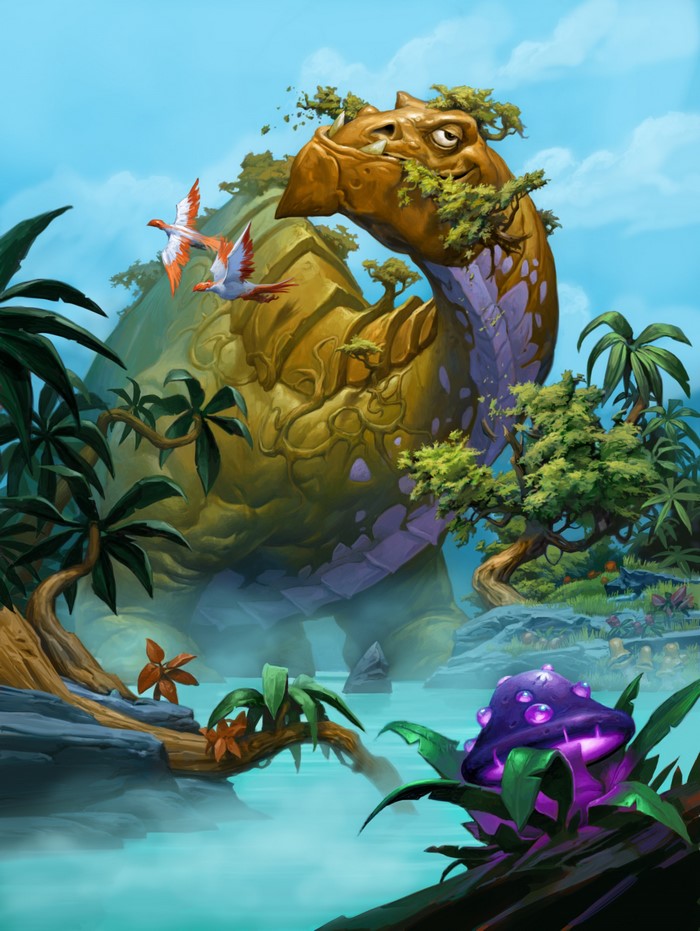 Verdant Longneck from Hearthstone: Heroes of Warcraft