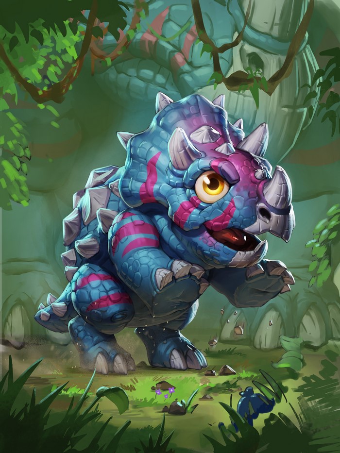 Direhorn Hatchling from Hearthstone: Heroes of Warcraft