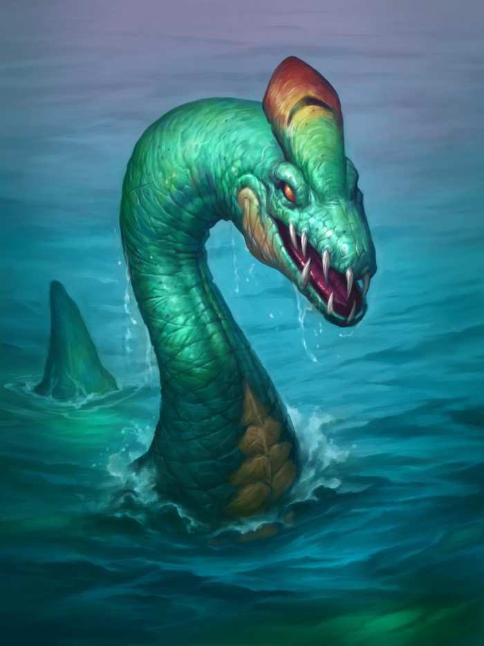 Sated Threshadon from Hearthstone: Heroes of Warcraft