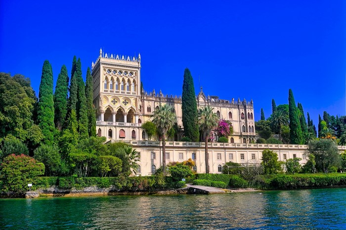 Villa Borghese Cavazza on Lake Garda, Lombardy, Italy