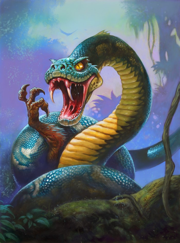 Giant Snake from Hearthstone: Heroes of Warcraft
