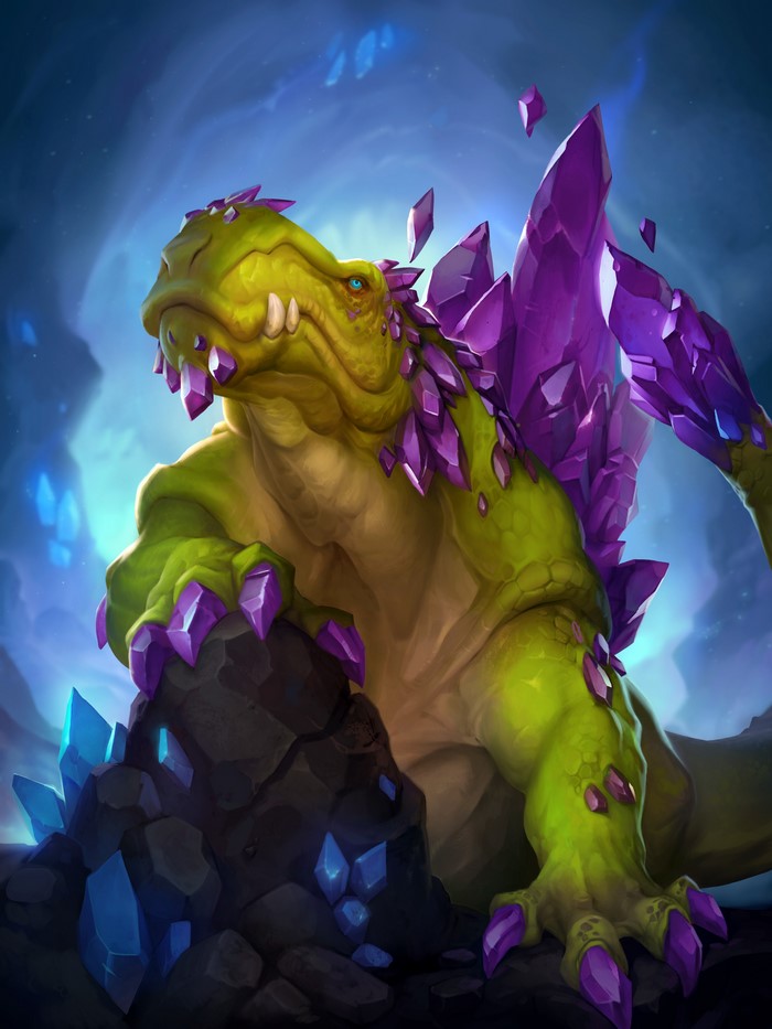 Crystal Dinosaur from Hearthstone: Heroes of Warcraft
