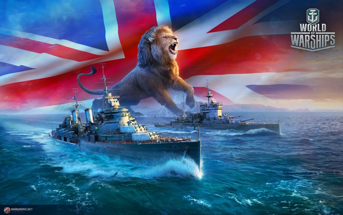 World of Warships British Lion and Ships