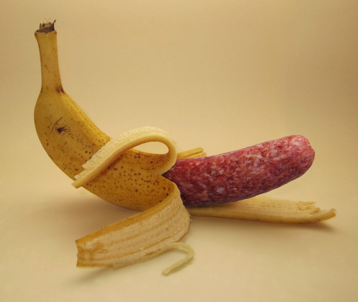 Banana with Sausage