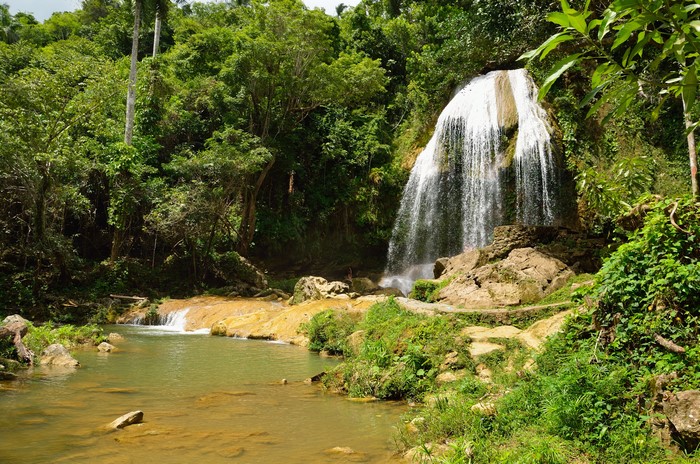 Waterfall in Pinar del Rio, Cuba