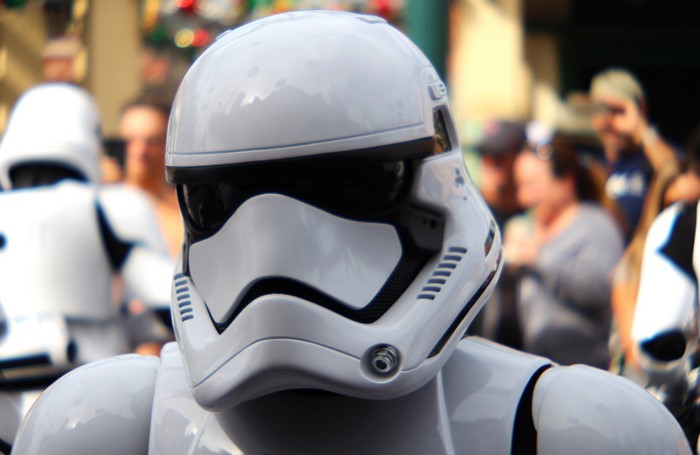 Stormtrooper helmet from Star Wars