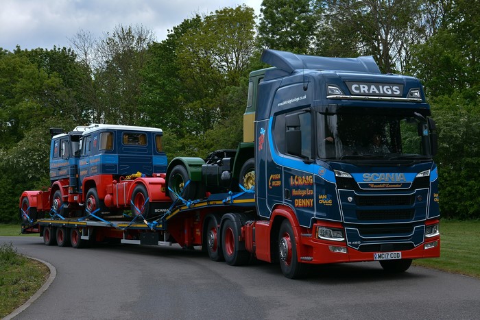 Scania Trucks Hauling Other Trucks