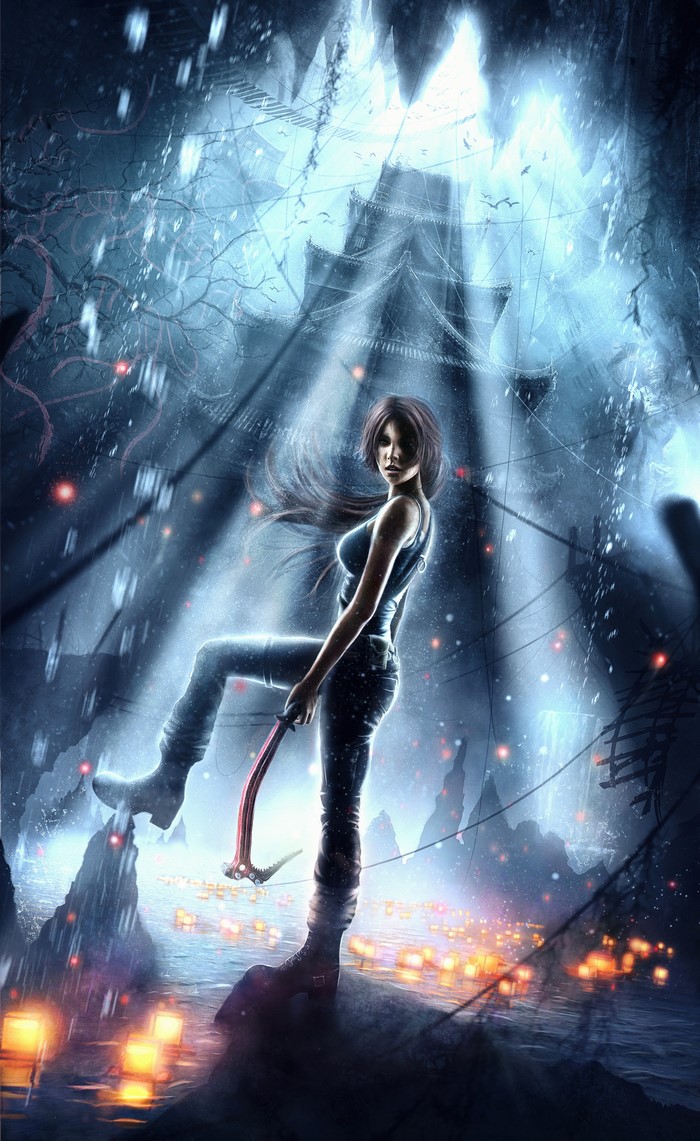 4K Lara Croft from Tomb Raider 2013