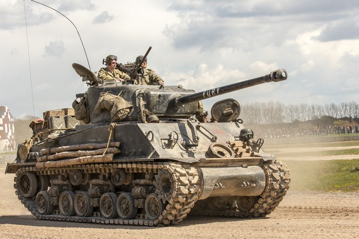 M4A2E8 Fury Tank from Fury